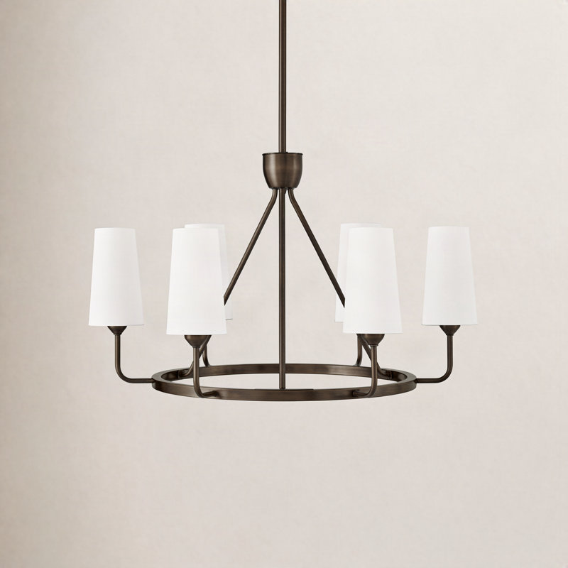 Ardea 6-Light Chandelier, Black Oxide