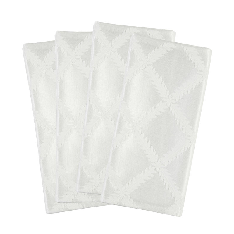 Lenox Laurel Leaf Napkins, Platinum