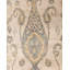 Tapis noué à la main de conception unique Ikat - ivoire, 9 pi 1 po x 12 pi 4 po