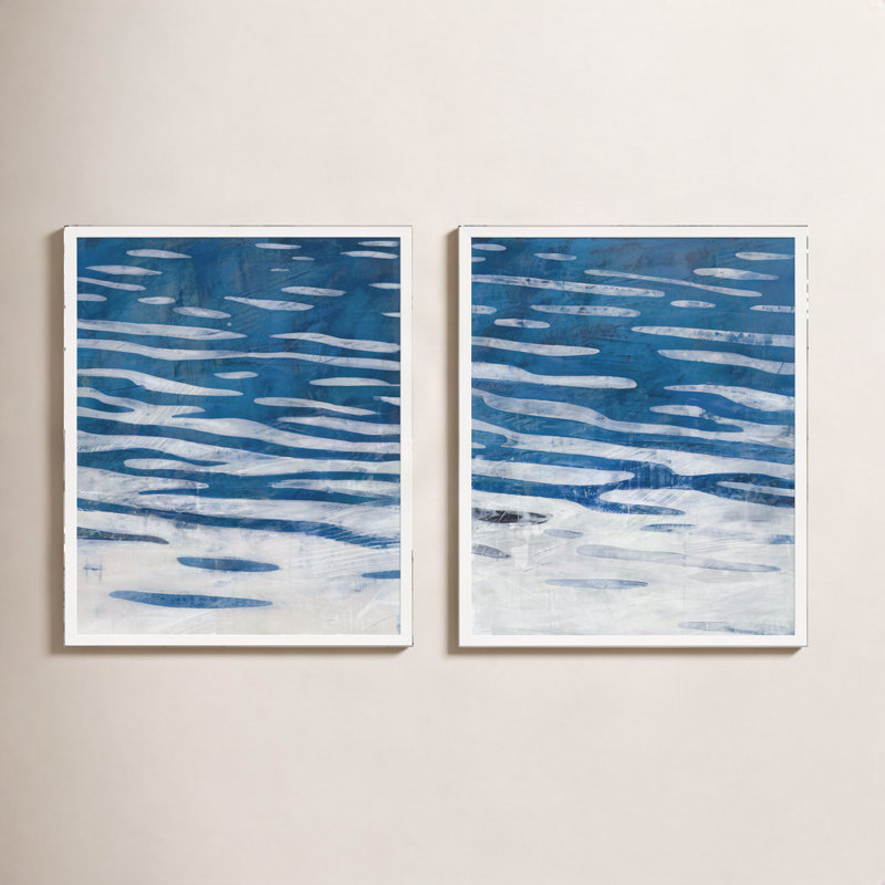 Oceanview By Ivo Stoyanov Print by Ivo Stoyanov, White Framed, 25" H x 40" W x 1.25" D