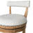 Maven Lane Alexander Stool with Fabric Upholstery-1146612133-1146612132