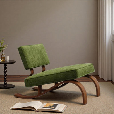 Retro-shaped Single Leisure Chair.