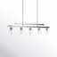 Macklin Kitchen Island Linear Chandelier in Satin Nickel-83527918