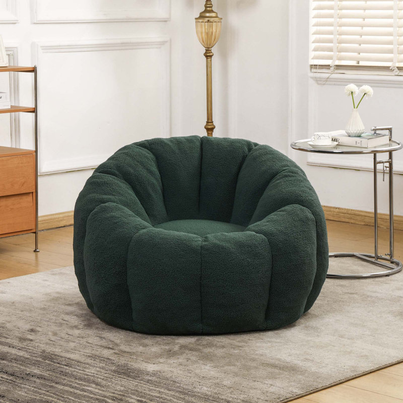 Fauteuil à billes Comfy, Vert (sans repose-pieds)