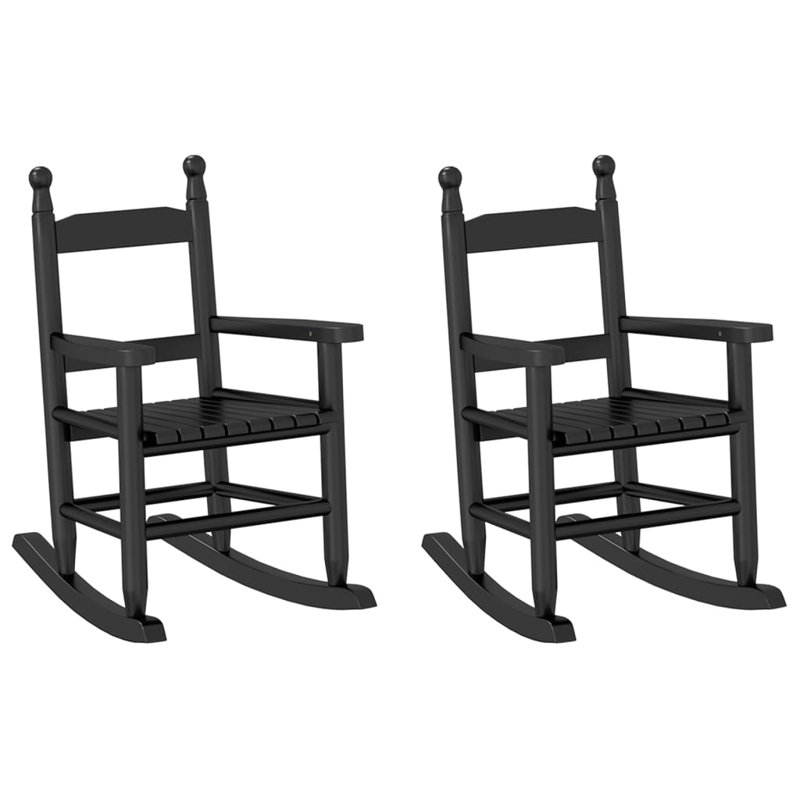 Aahliyah Solid Wood Rocking Chair