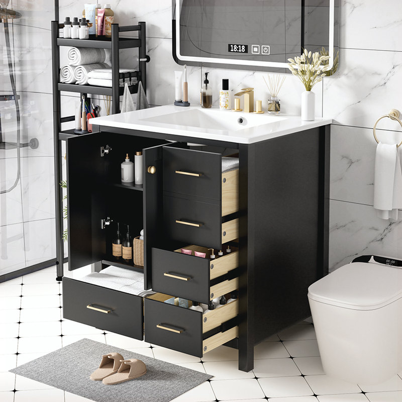 Armoire de rangement en bois massif