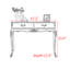 Console américaine en bois massif sculpté-1648255076