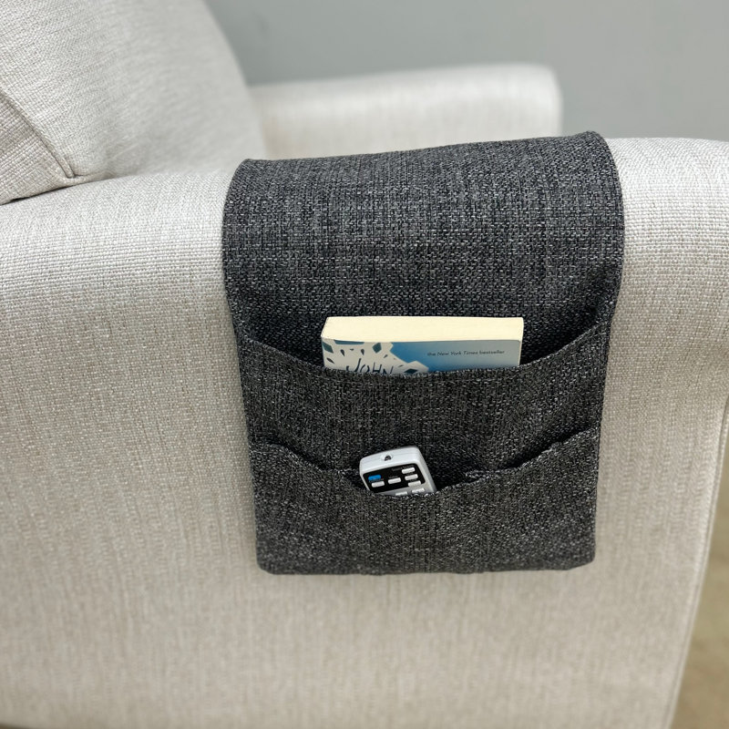 My Extra Hand Arm Caddy - Brushed Granite Fabric, Brushed Granite