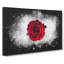 Red Rose In Bloom - Wrapped Canvas-56640471