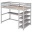 Lit mezzanine simple avec tablettes de rangement-738027888-738027889