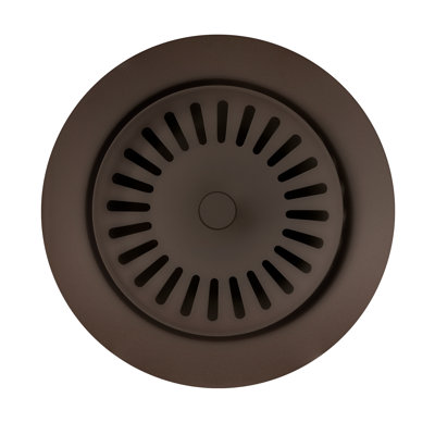 Color-Coordinated Metal Basket Strainer - Café