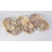 Guein Oval Natural Marble Tray,Calacatta Viola