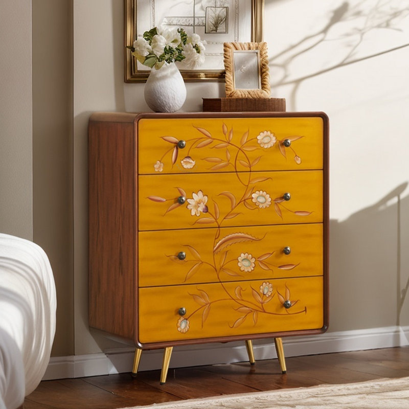 American style painted drawer accent chest
