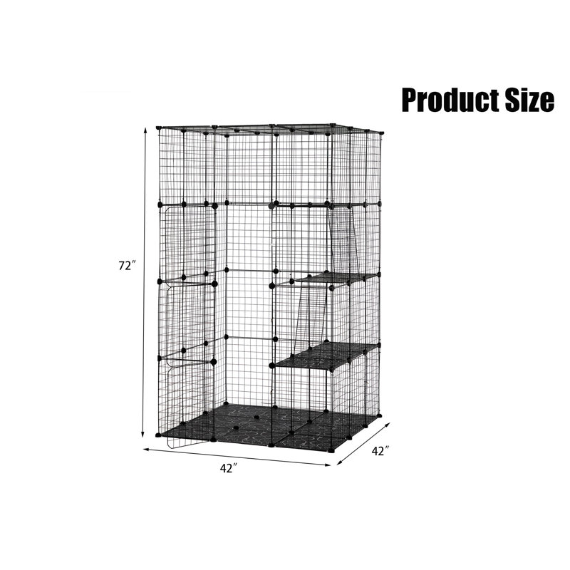 3-tier Wire Cat Cage