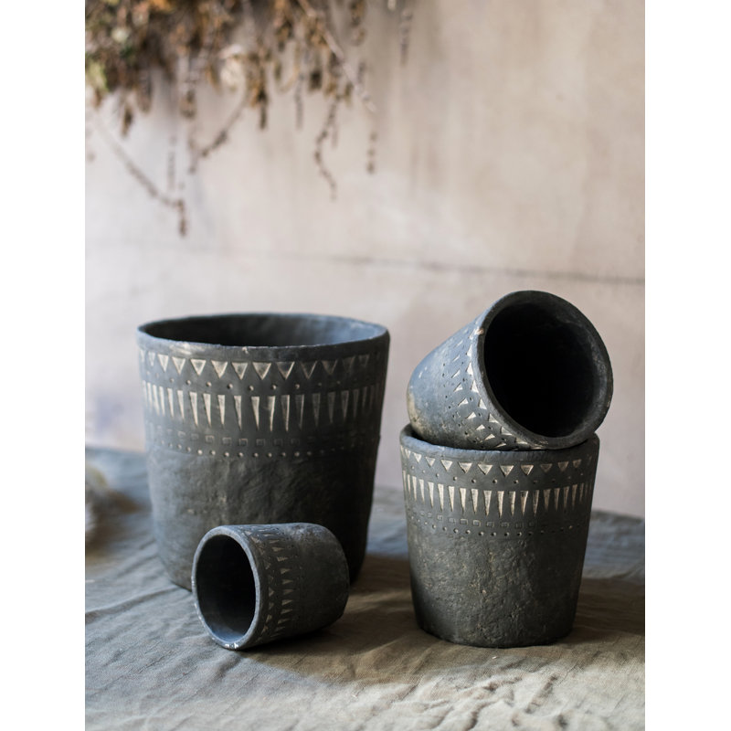 Marro Pot Planter, 5.5" H x 5.5" W x 7.1" D