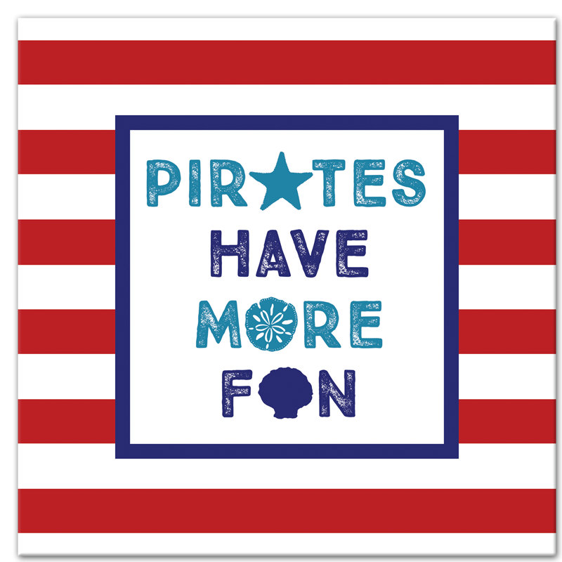 « pirate a plus de plaisir », art sur toile Joe