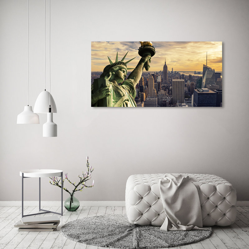 Statue Of Liberty - Wrapped Canvas Print