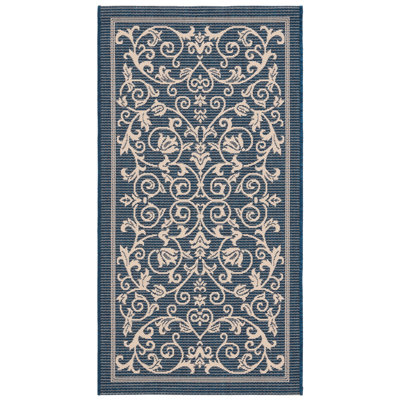 Tapis d'intérieur / extérieur à motif floral Galena Performance