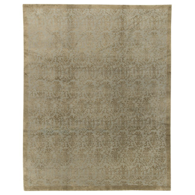 Fiesole Hand-Knotted Area Rug in Sprig