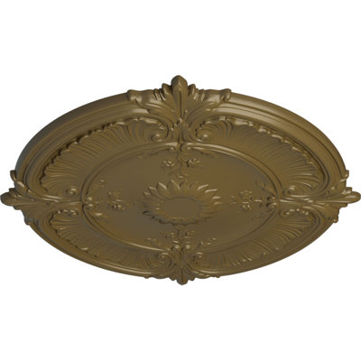 Endurathane Attica Acanthus Leaf Ceiling Medallion, 30 1/8"OD x 1 1/2"P (Fits Canopies up to 3 1/4")