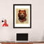 Ours journal papier sticker mural Ervin