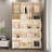 Portable Wardrobe with Multiple Compartments and Hanging Rod for Efficient Storage