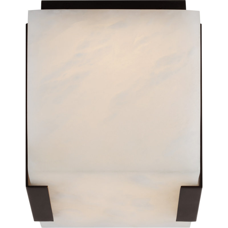 Kelly Wearstler Covet Tall Clip Solitaire Flush Mount, Bronze