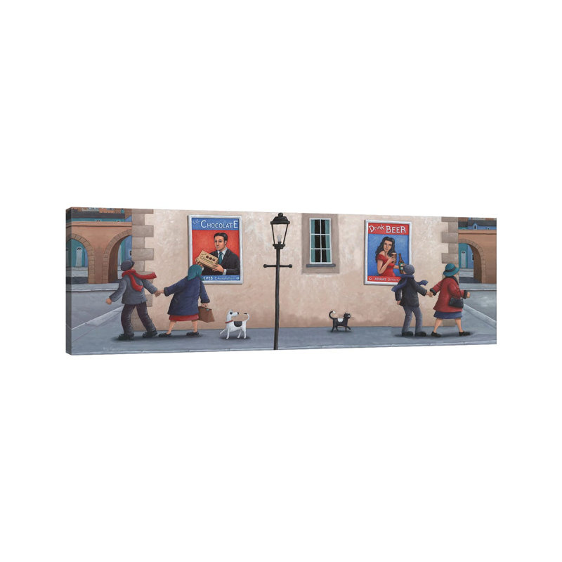 Temptations by Peter Adderley - Wrapped Canvas Panoramic Gallery-Wrapped Canvas Giclée, 30.48 cm H x 91.44 cm W x 3.175 cm D