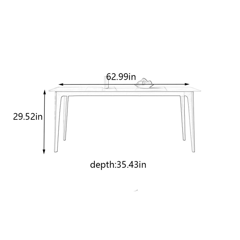 Taemon, 29.52"H x 62.99"L x 35.43"W