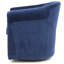 Fauteuil demi-tonneau pivotant en polyester 30,5 po Anstett-267701718