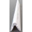 Acrylic Hinge 300mm White, Continous Acrylic Piano Hinges
