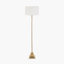 Beedon 160cm Polished Traditional Floor Lamp