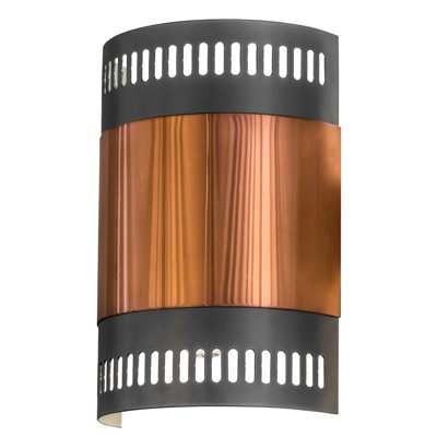 Elements Nickel Flush Mounted Sconce