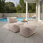 Outdoor Pouf Bench, Seascape Sand-1270672333