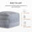 Flintridge Upholstered Pouf-181114920