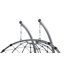 Lyon Anthracite Outdoor Double Hanging Chair-538950583-538950577