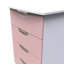 Fully Assembled Leodis 4 - Drawer Chest of Drawers
