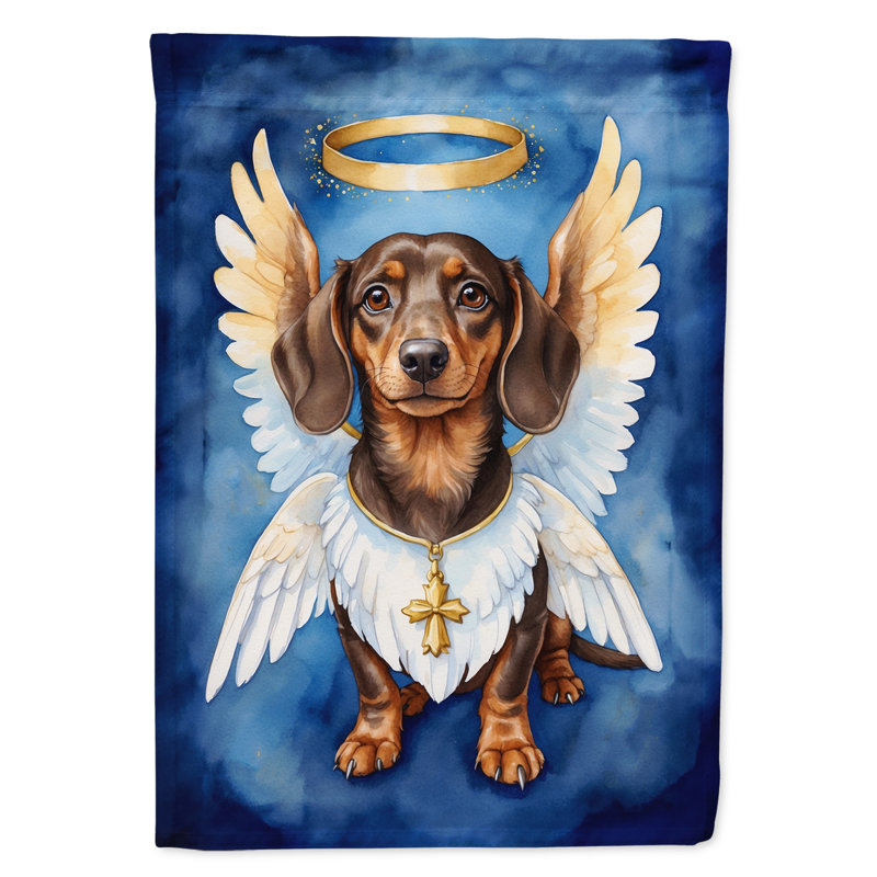 Drapeau de teckel My Angel House