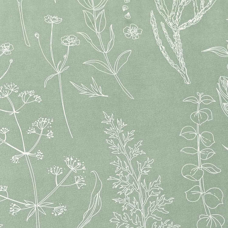 Microfiber Floral Duvet Cover with Pillowcases