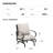 Balderston Metal Outdoor Lounge Chair-1382504975