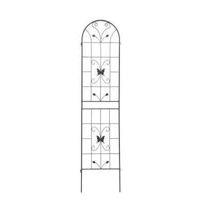 Treillis de jardin en métal pour plantes grimpantes 86,7 po