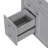 30'' Single Bathroom Vanity Base Only in Grey