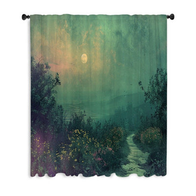 Deelynn Sheer Curtain Single Panel