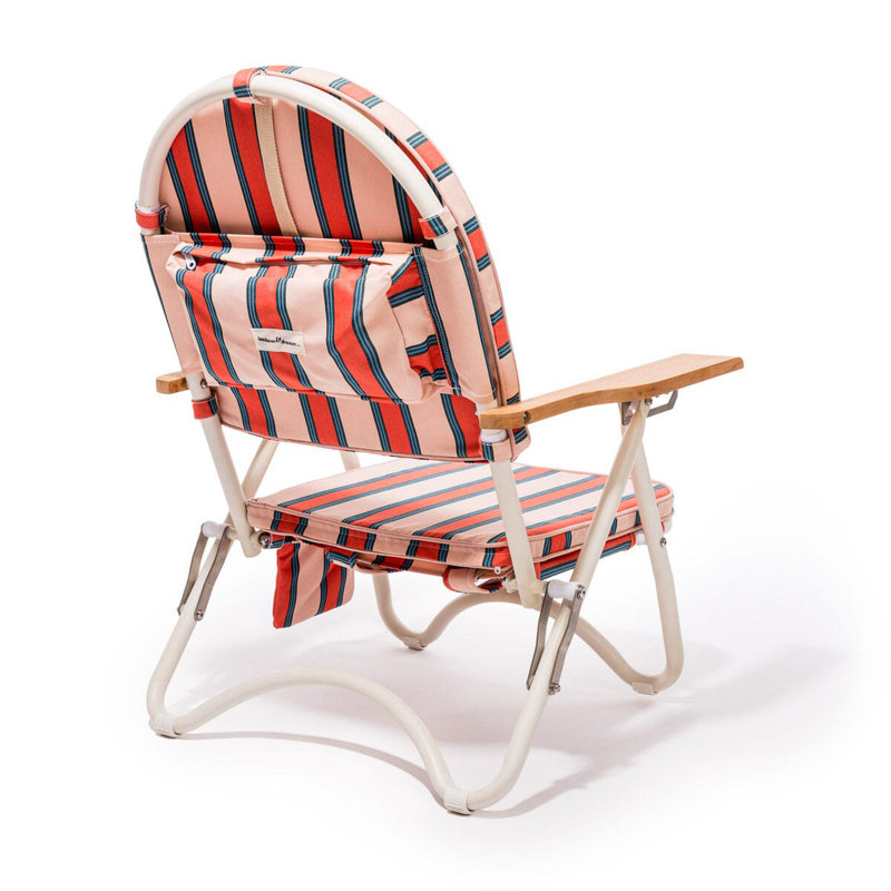 Pam Chair, Green/Pink/White Striped