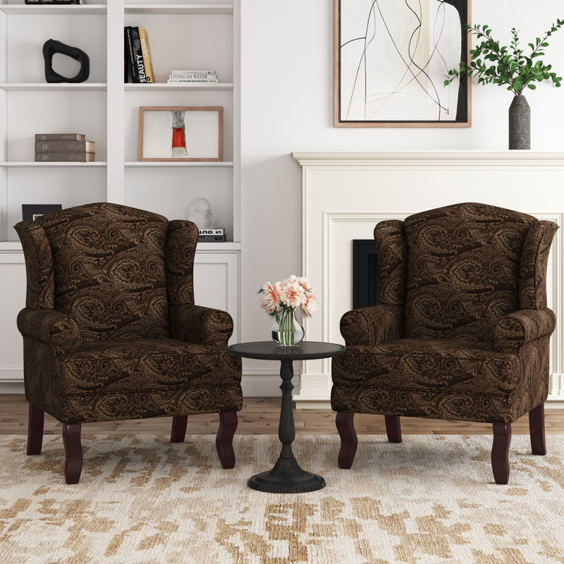 Dokun 79.2Cm Wide Armchair, Cranberry Linen