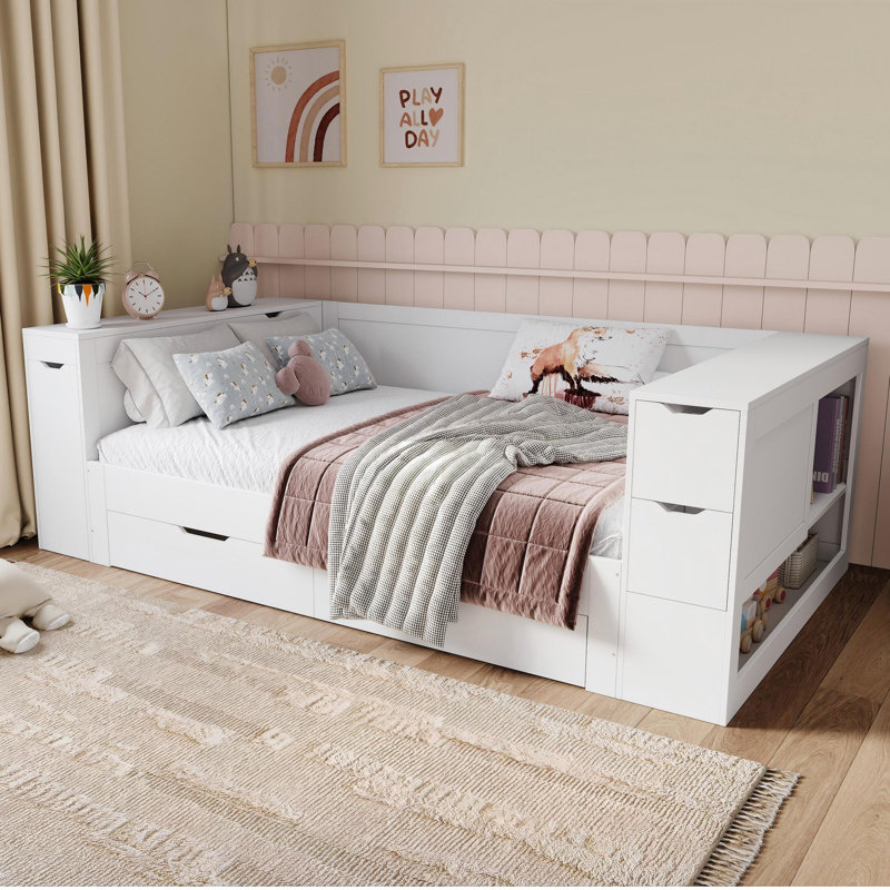 Daybed with Storage Included, Single (3')