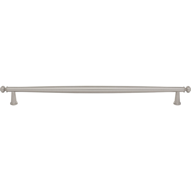 Coddington Bar Pull, Brushed Satin Nickel, 12" Center To Center