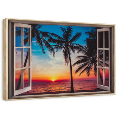 Window To Colorful Burdine