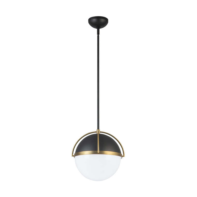 Luminaire suspendu 1 lumière 15,4 po Lucai