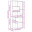 Parkerville 161.5cm H x 67cm W Bookcase-917952531